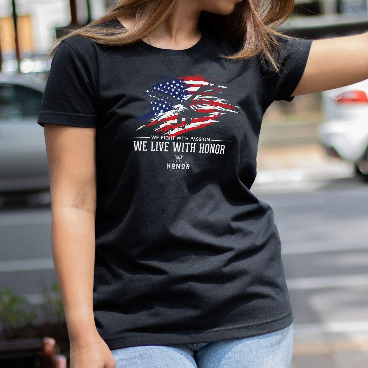 USA Warrior Tee / Camiseta  Guerrera USA