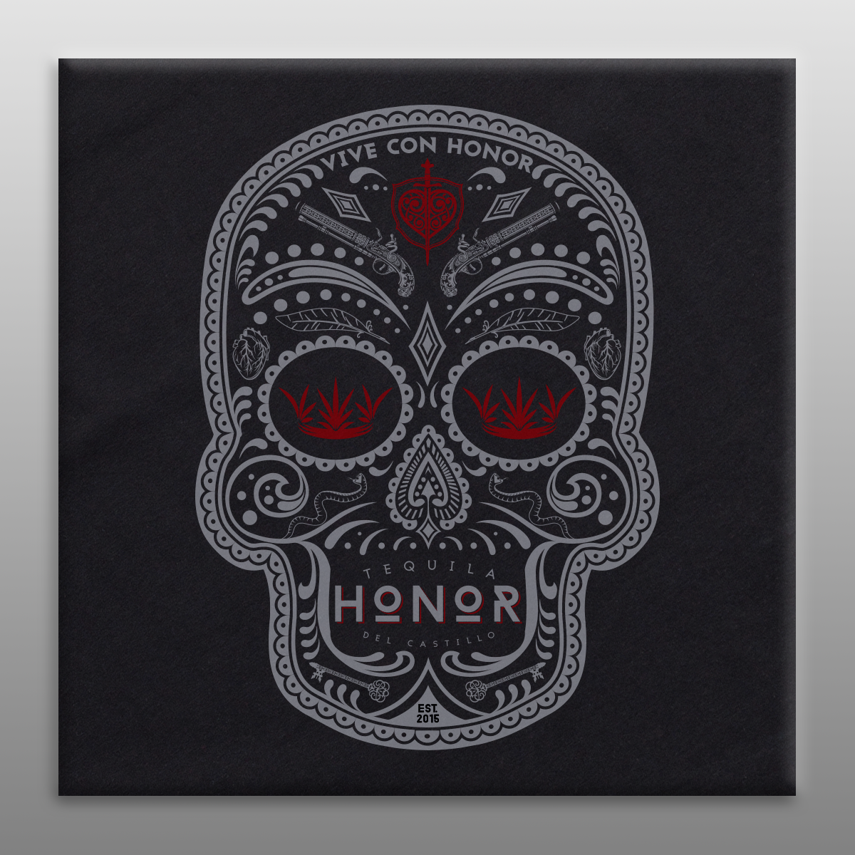 Camiseta Calavera de Honor / Honor Heritage Skull Tee