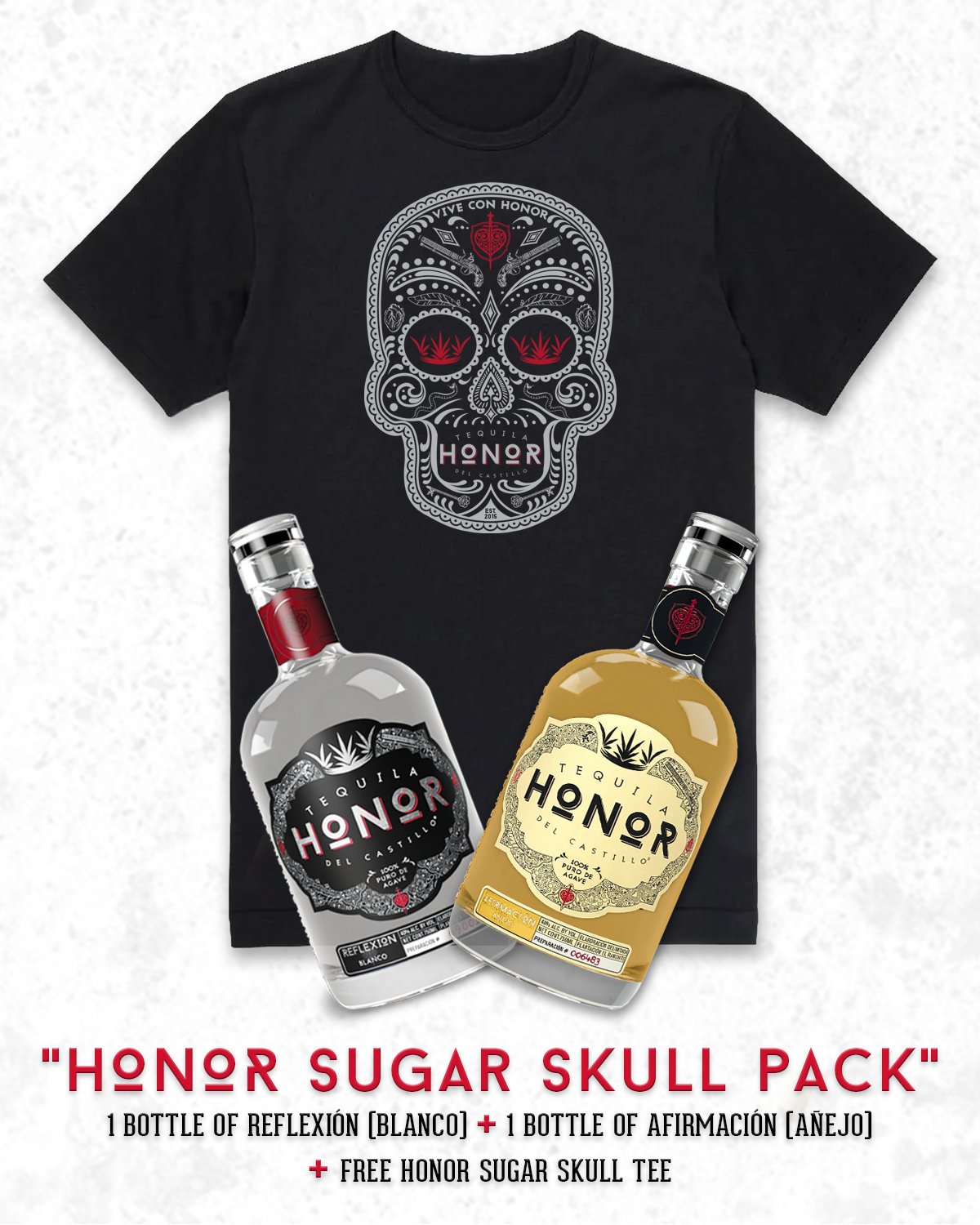 Paquete Calavera Honor / Honor Sugar Skull Pack